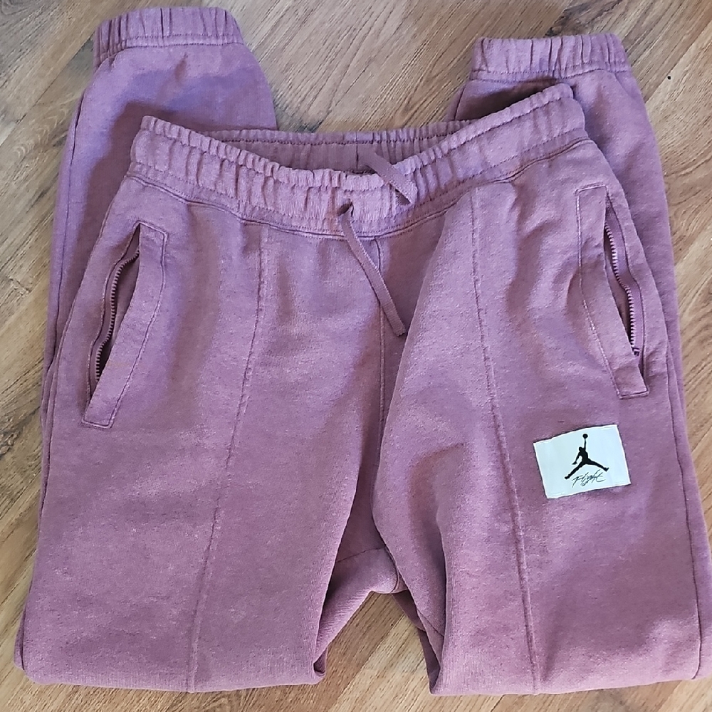 Ladies Jordan Dusty Pink Joggers